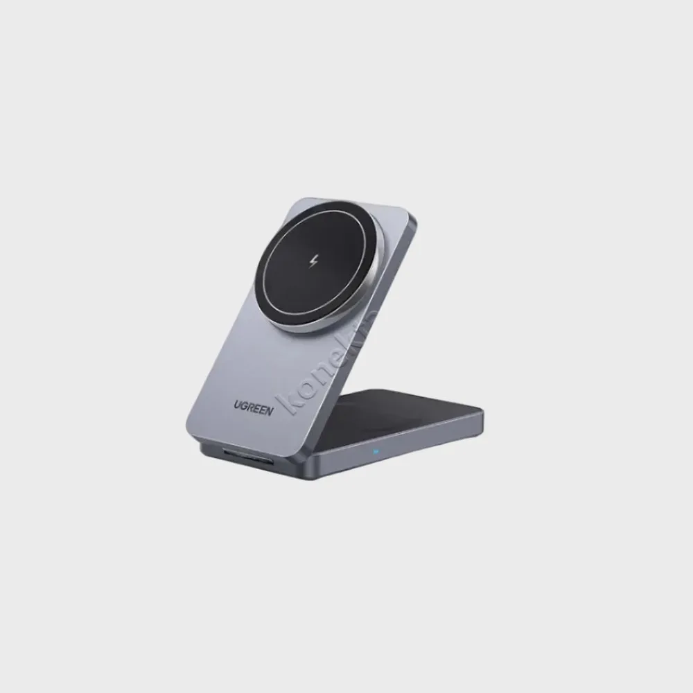 Karikues Wireless Magnetik UGreen 15W 2 Ne 1