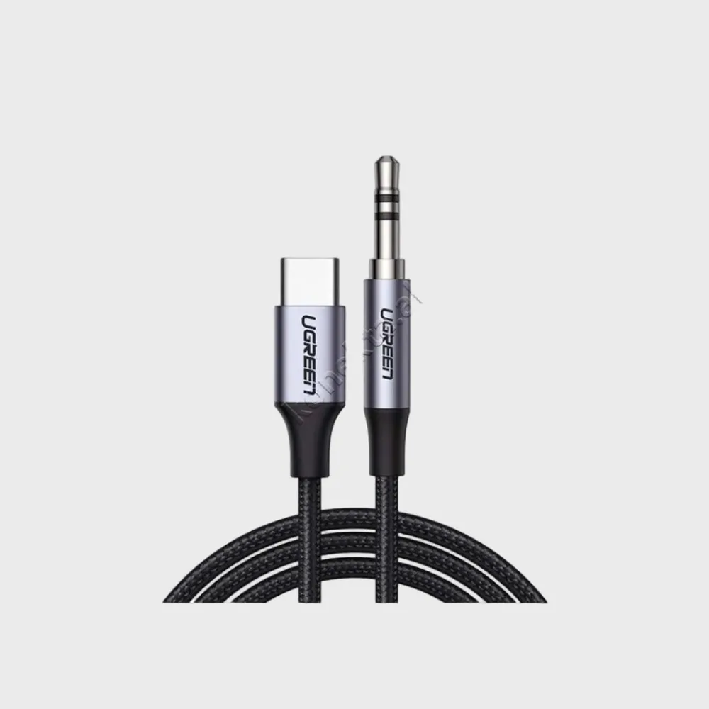 Kabell Type-C Ne AUX 3.5mm Mini Jack Ugreen
